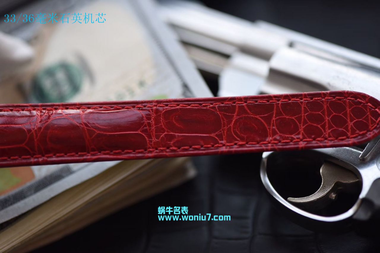 【V6 Perfect  High quality  Replica Watches 】 Cartier  蓝气球系列WSBB0022女士33毫米机械中国红特别版 wrist watches  / K147
