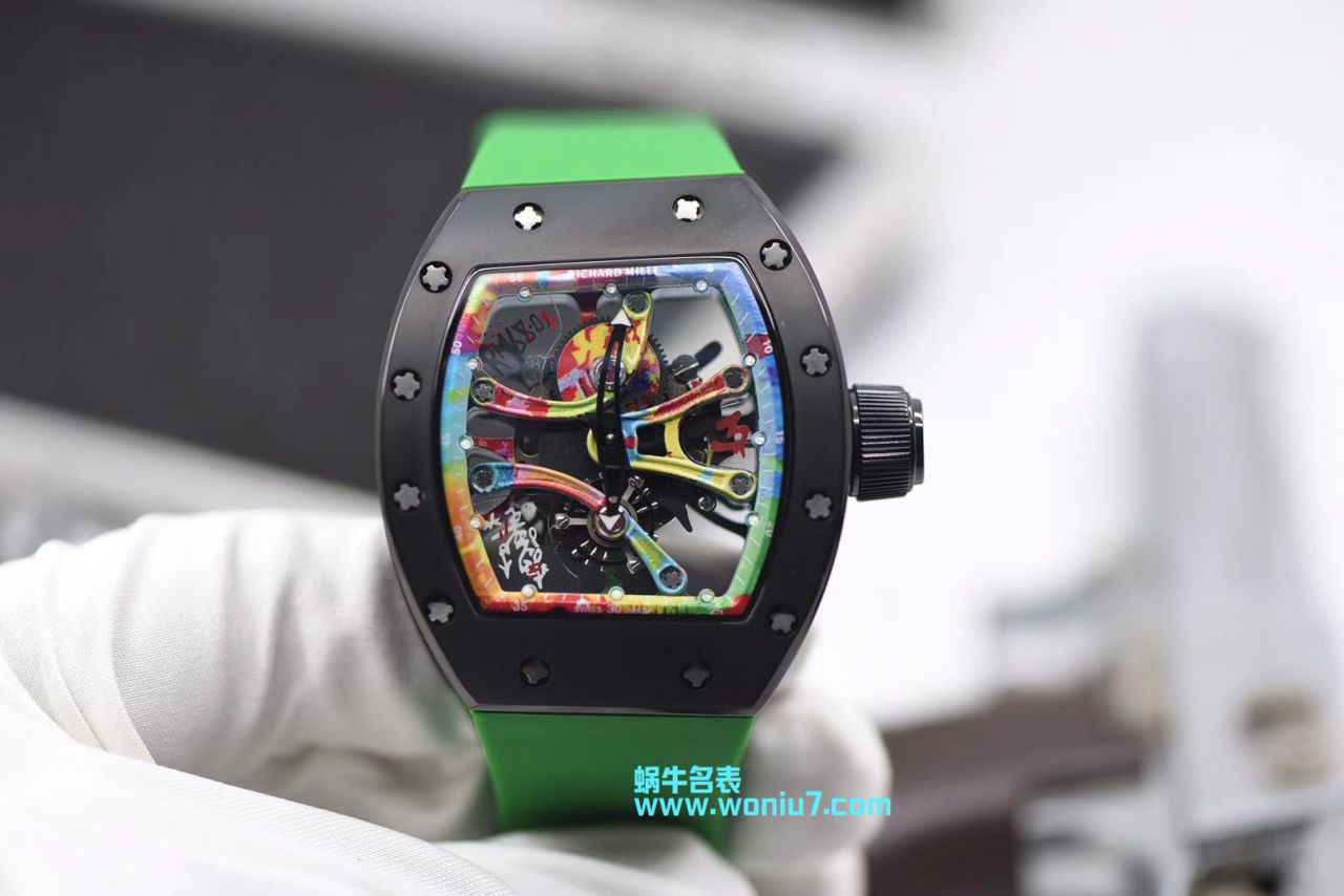 【RM Perfect  High quality  Replica Watches 】； RICHARD MILLE RICHARD MILLE男士系列RM 68-01 KONGO wrist watches  / RMBC 68-01 