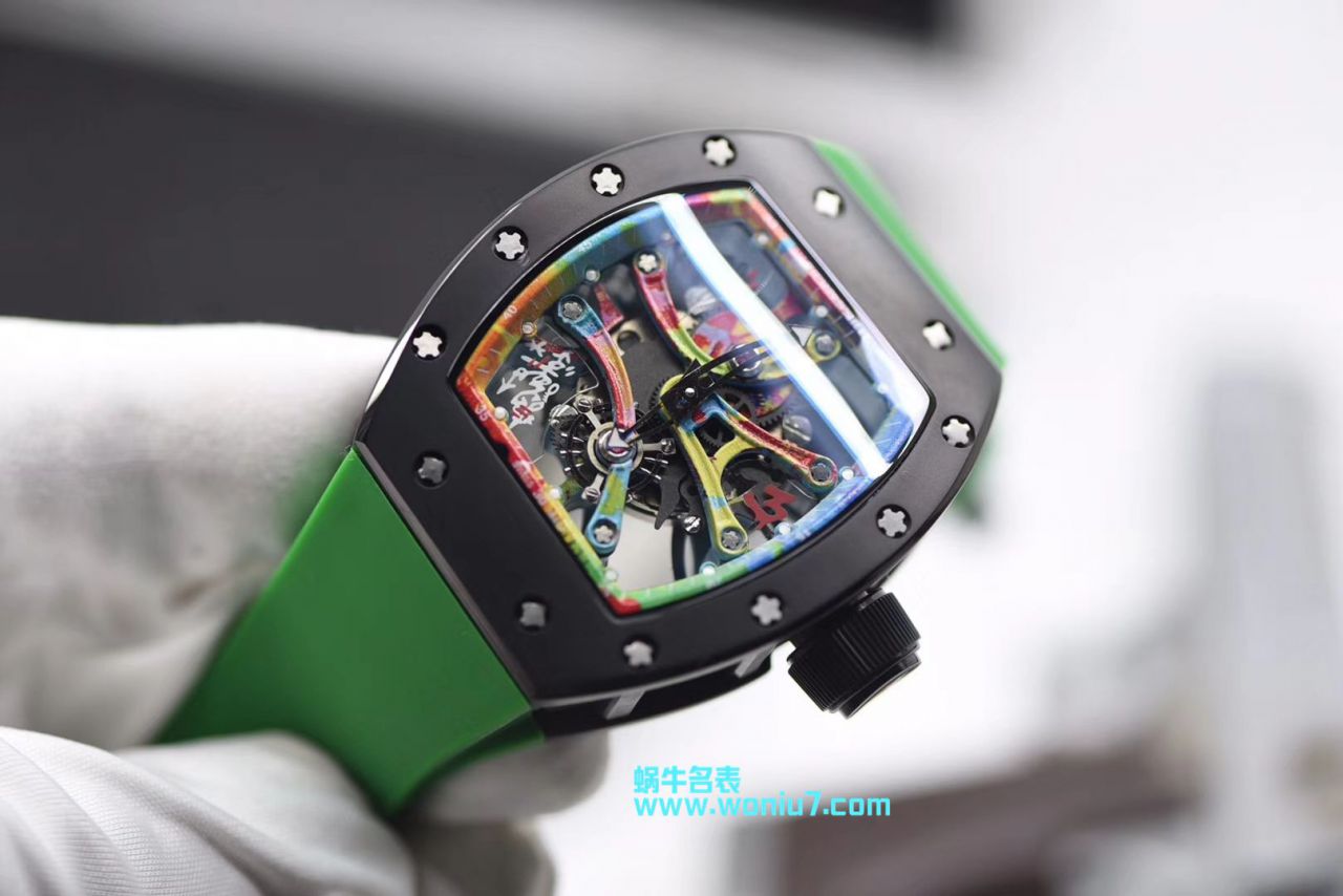 【RM Perfect  High quality  Replica Watches 】； RICHARD MILLE RICHARD MILLE男士系列RM 68-01 KONGO wrist watches  / RMBC 68-01 