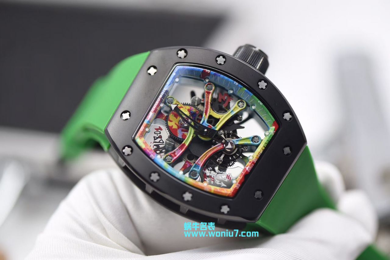 【RM Perfect  High quality  Replica Watches 】； RICHARD MILLE RICHARD MILLE男士系列RM 68-01 KONGO wrist watches  / RMBC 68-01 