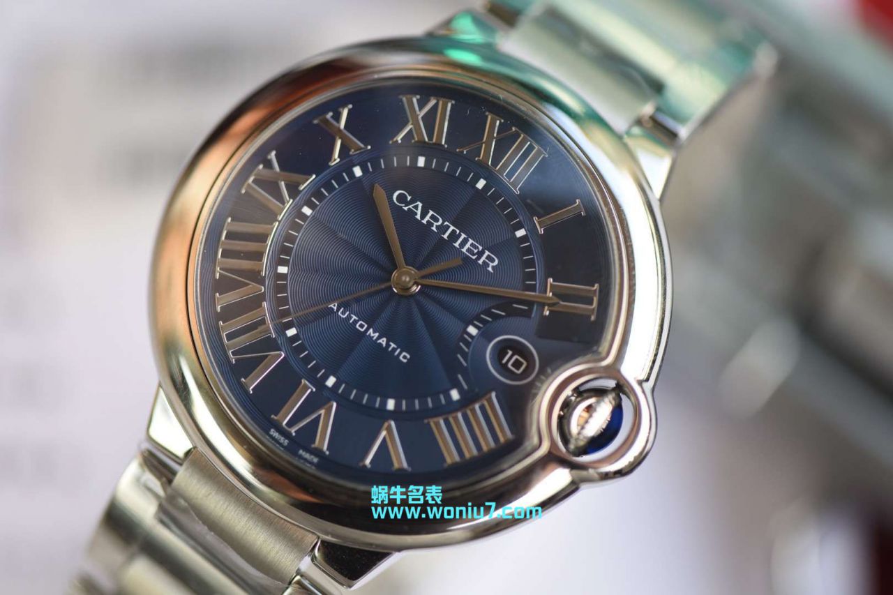 【V6 Factory  Perfect  High quality  Replica Watches 】 Cartier  蓝气球系列WSBB0025男款42MM wrist watches  / K169