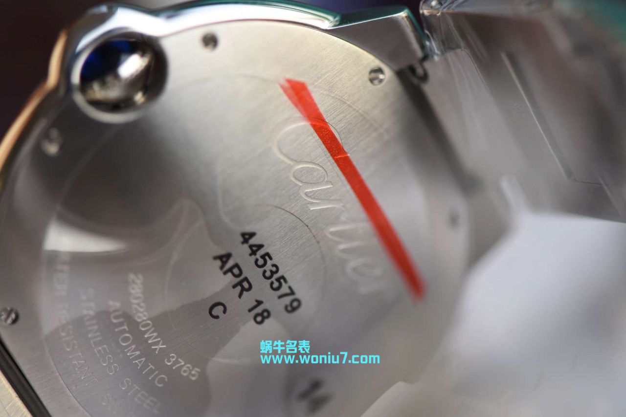 【V6 Factory  Perfect  High quality  Replica Watches 】 Cartier  蓝气球系列WSBB0025男款42MM wrist watches  / K169