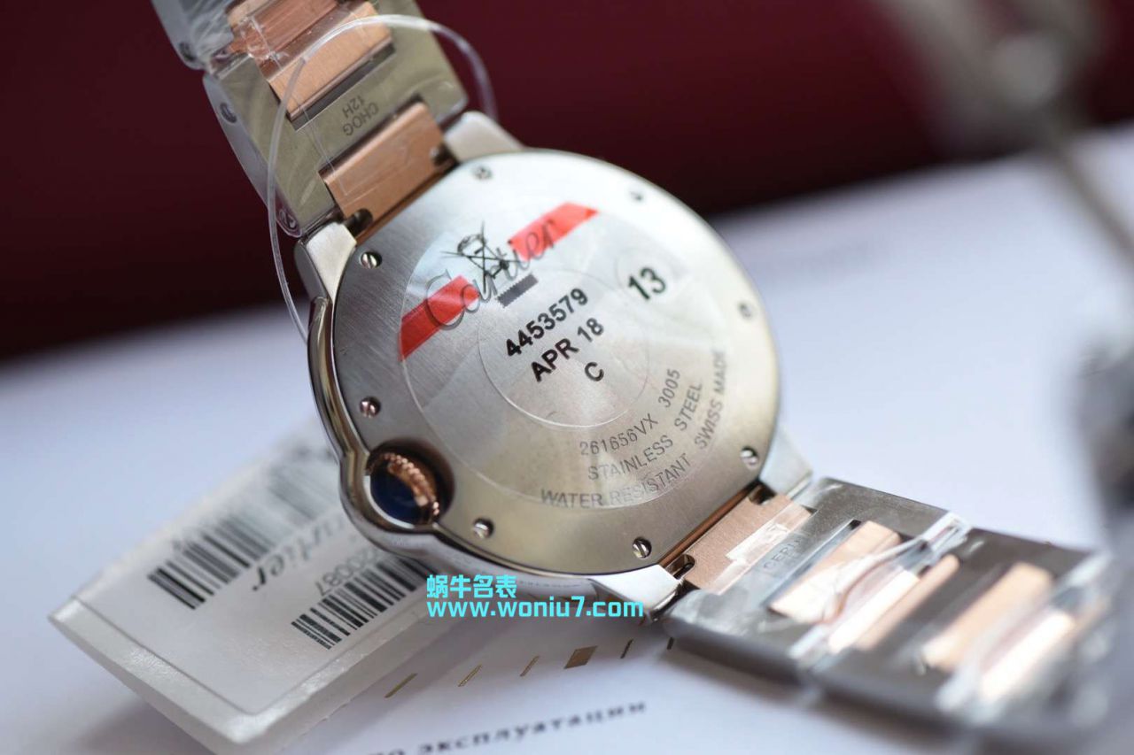 V6 Factory ～ top  Replica Copy 蓝气球鼻祖 Factory 女装36MM直径间金石英款美艳天然贝母表面 / K171