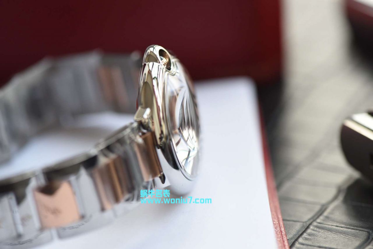 V6 Factory ～ top  Replica Copy 蓝气球鼻祖 Factory 女装36MM直径间金石英款美艳天然贝母表面 / K171