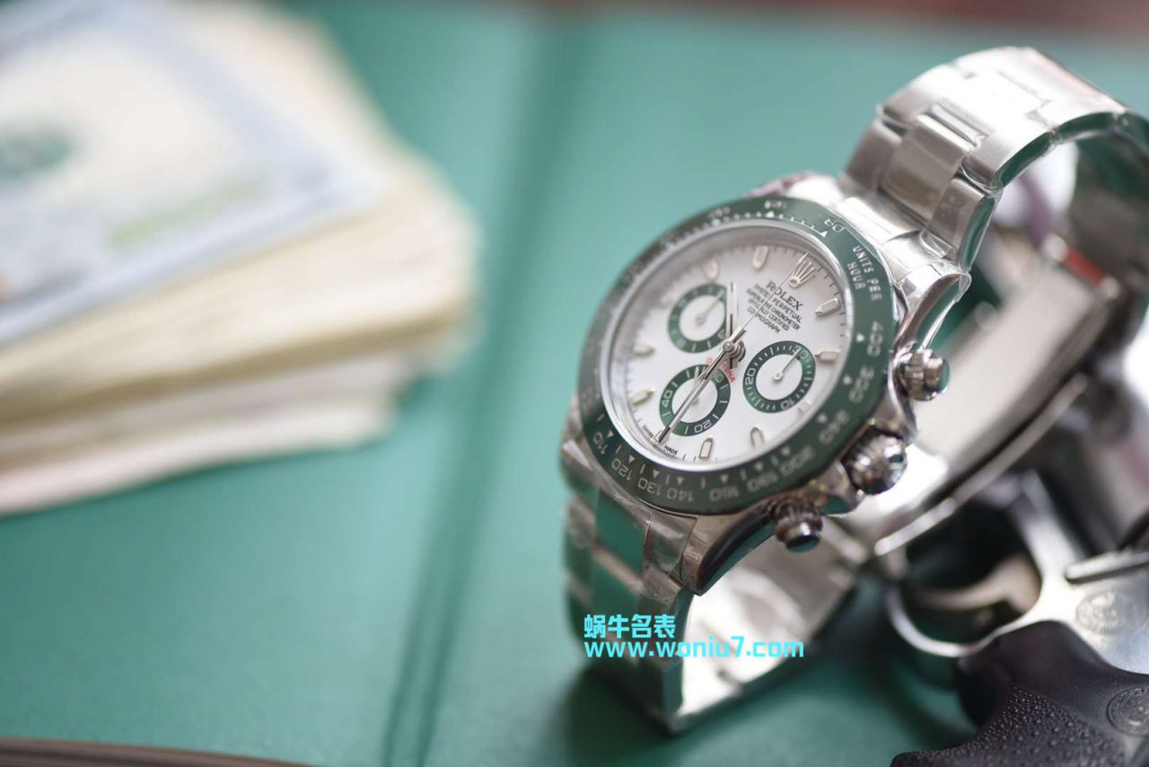 【台湾 Factory  Perfect  High quality  Replica Watches 】 Rolex  Ditongna 绿圈～最高品质 / R242