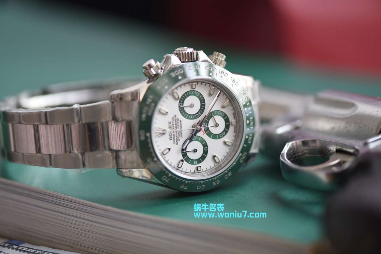 【台湾 Factory  Perfect  High quality  Replica Watches 】 Rolex  Ditongna 绿圈～最高品质 / R242