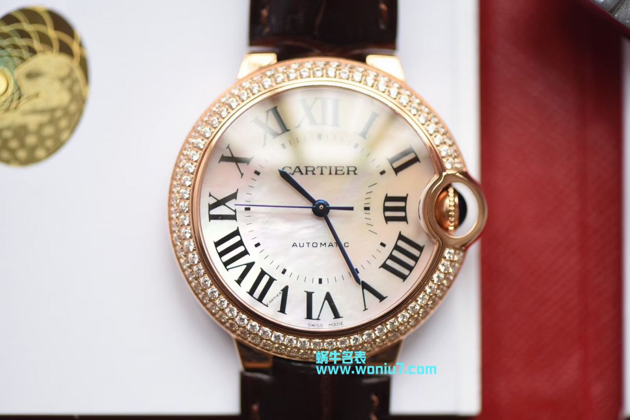 V6出品  Cartier  奢华蓝气球36 毫米女装机械 wrist watches  / K172