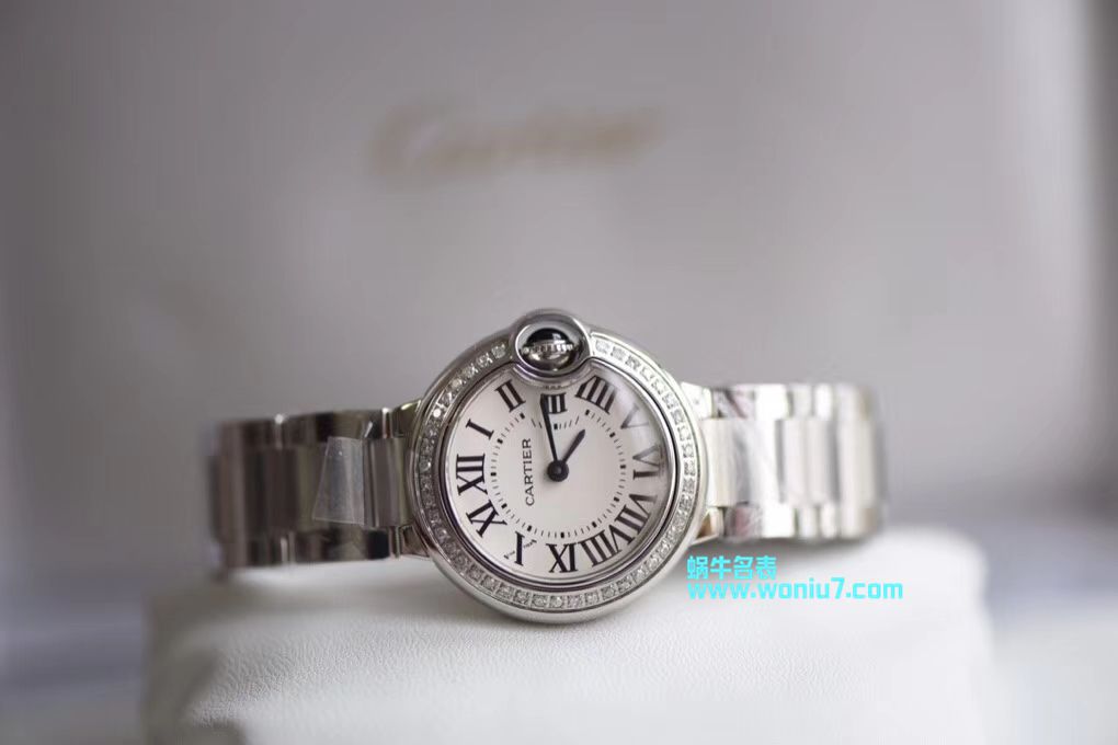 【渠道原单】 Cartier  蓝气球系列WE9003Z3 wrist watches 28毫米女士真钻石英 / K173