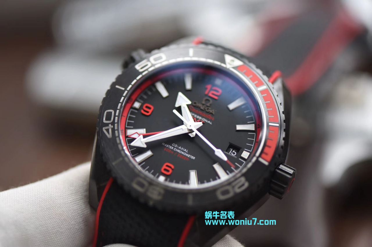 【VS Perfect  High quality  Replica Copy  Watches 】OMEGA Seamaster 系列深海之黑215.92.46.22.01.003、215.92.46.22.01.002 wrist watches  / M371