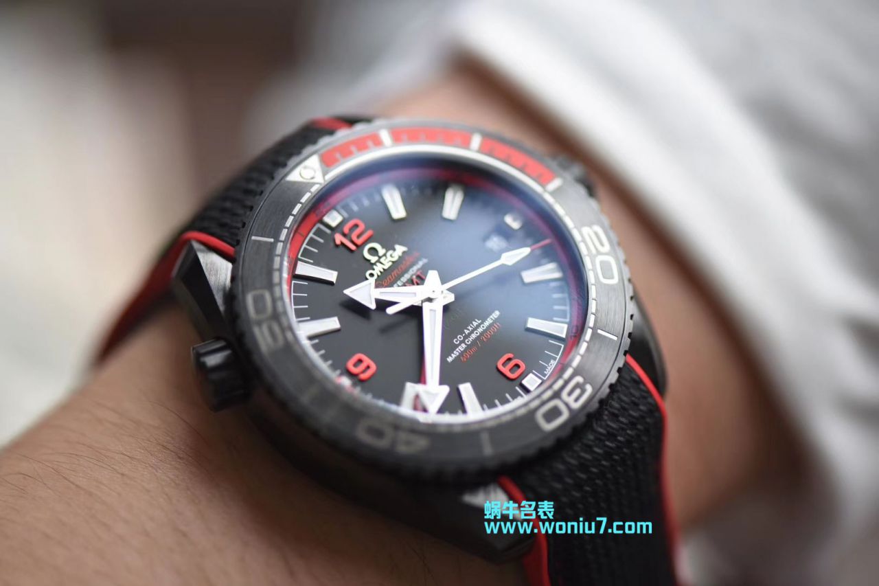 【VS Perfect  High quality  Replica Copy  Watches 】OMEGA Seamaster 系列深海之黑215.92.46.22.01.003、215.92.46.22.01.002 wrist watches  / M371