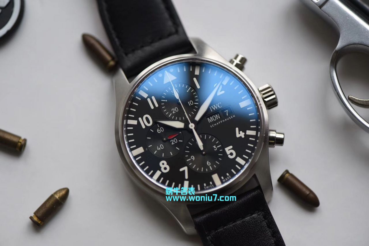 【ZF Factory 1:1 High quality  Replica Watches 】 IWC CHRONOGRAPH飞行员系列IW377709自动机械 wrist watches   / WG137