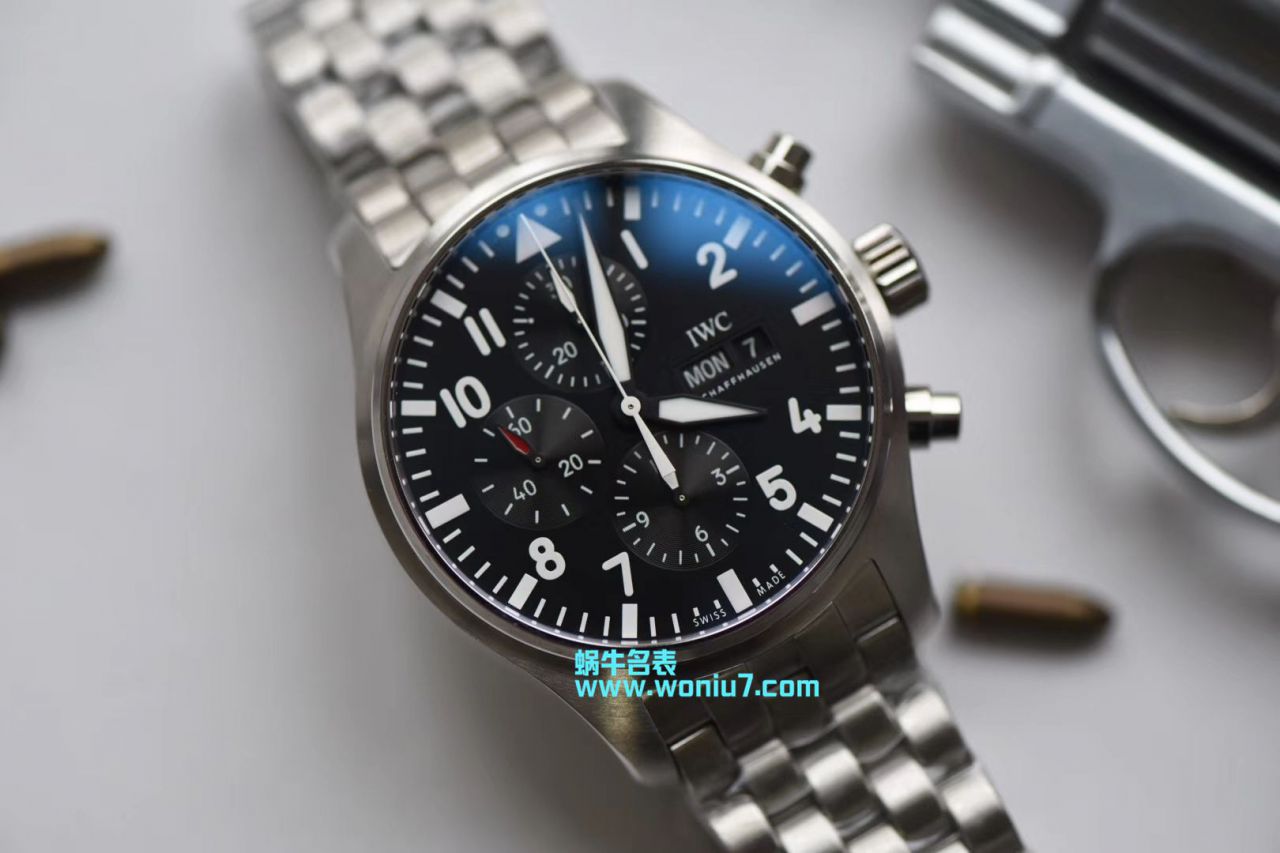 【ZF Factory  Perfect  Copy  Watches 】 IWC 飞行员CHRONOGRAPH计时 wrist watches  系列IW377710 wrist watches  / WG220
