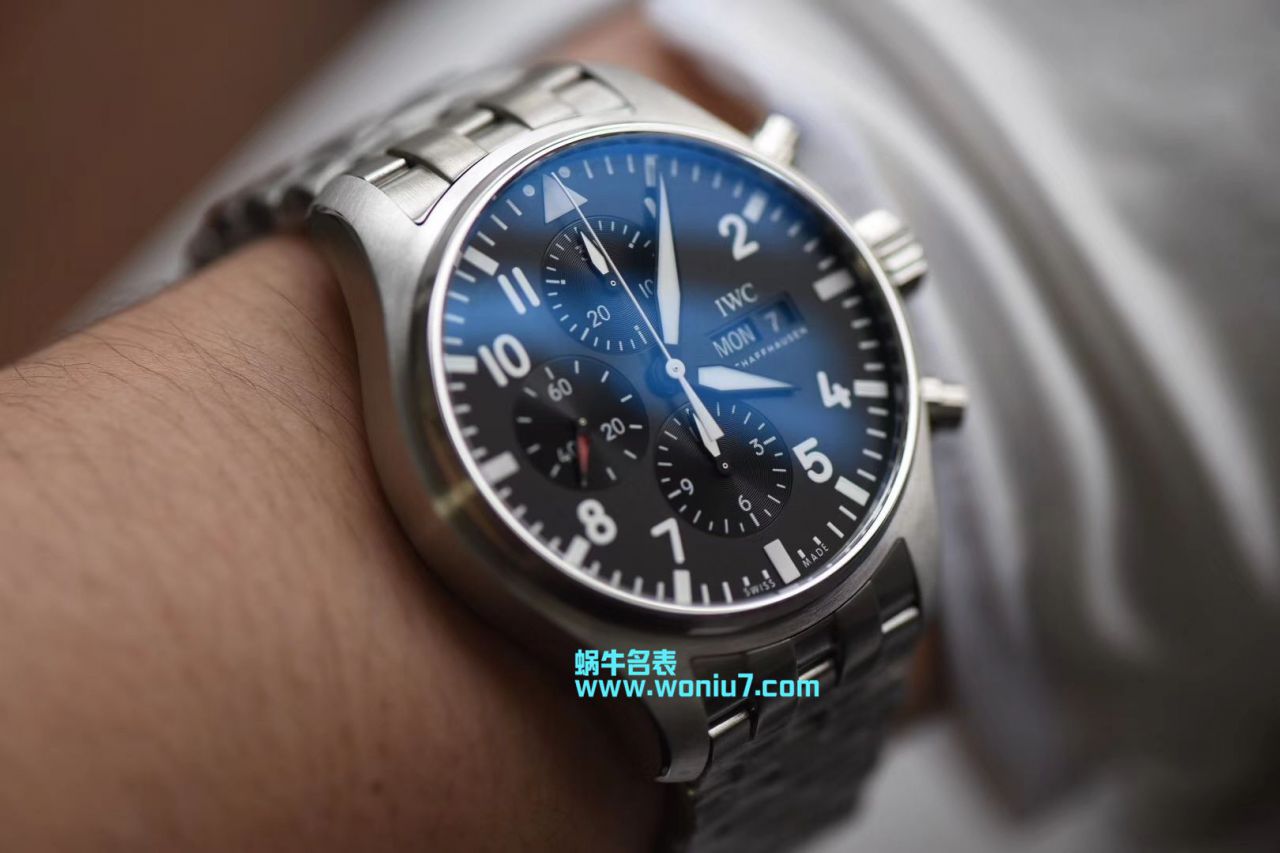 【ZF Factory  Perfect  Copy  Watches 】 IWC 飞行员CHRONOGRAPH计时 wrist watches  系列IW377710 wrist watches  / WG220