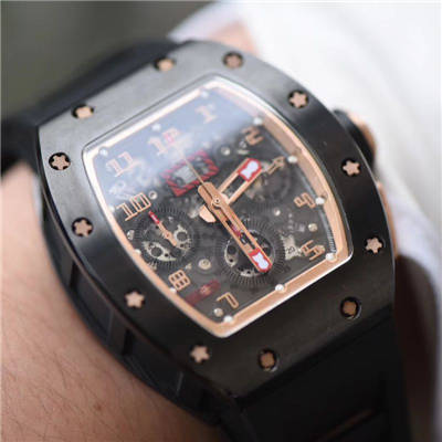 【KV Perfect  High quality  Replica Watches 】RICHARD MILLE Richard Miller男士系列RM011菲利普_马萨特别版