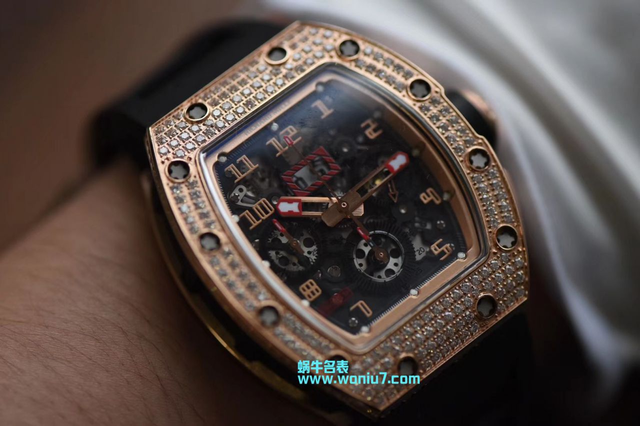 【KV Perfect  High quality  Replica Watches 】RICHARD MILLE Richard Miller男士系列RM011菲利普_马萨特别版 / KVRM011DFB