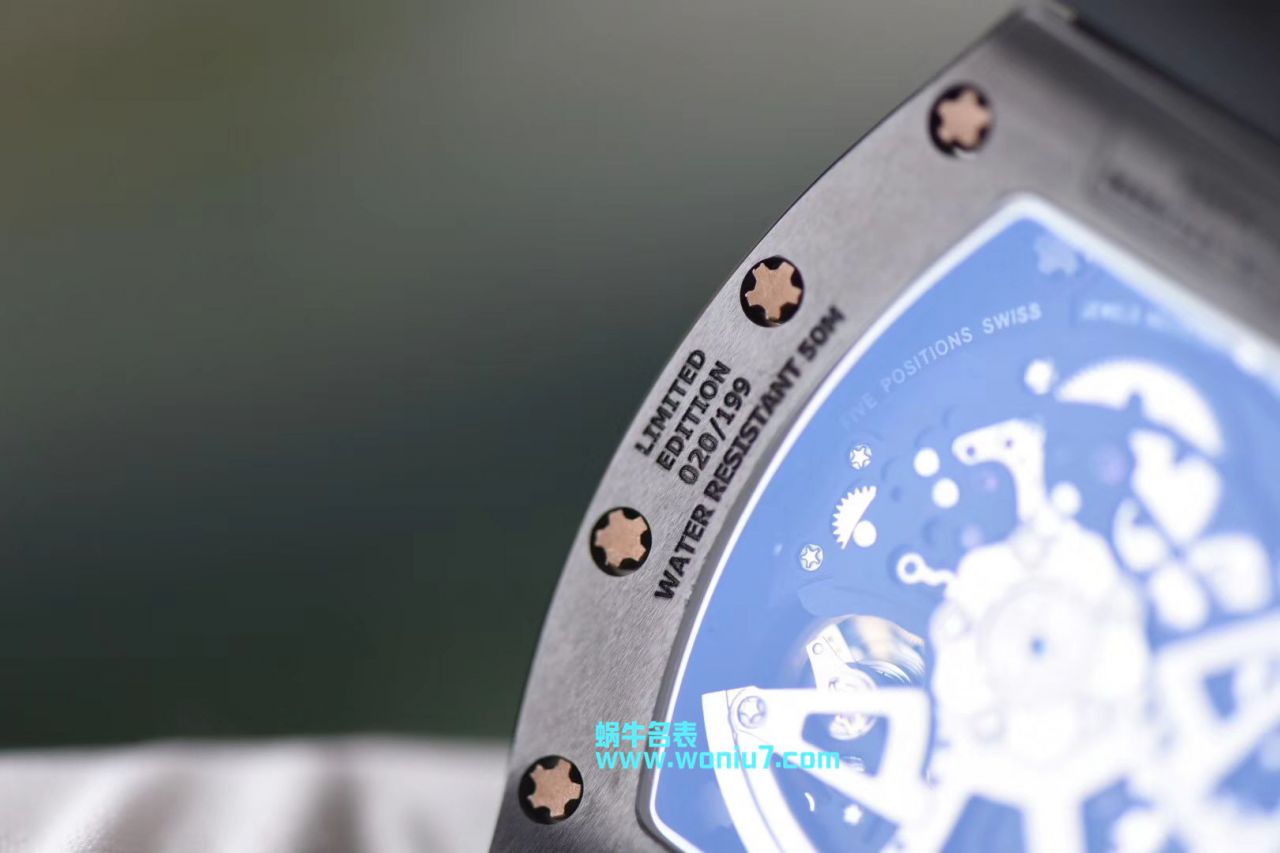 【KV Perfect  High quality  Replica Watches 】RICHARD MILLE Richard Miller男士系列RM011菲利普_马萨特别版 / KVRM011DFB