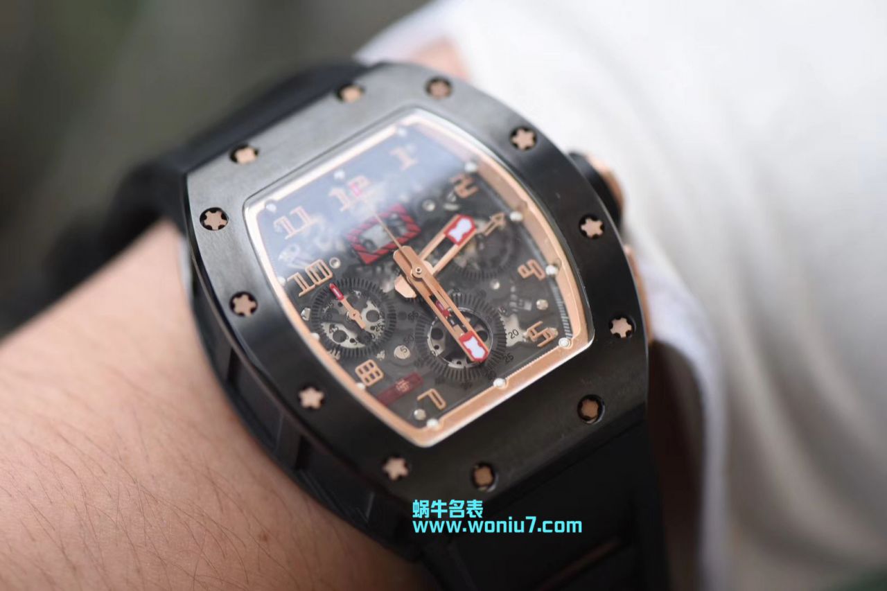 【KV Perfect  High quality  Replica Watches 】RICHARD MILLE Richard Miller男士系列RM011菲利普_马萨特别版 / KVRM011DFB