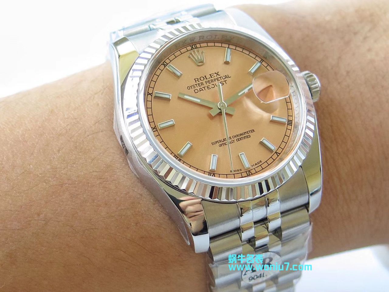 【AR Perfect  High quality  Replica Watches 】 Rolex   Datejust 系列116200-72600蓝盘36毫米中性 wrist watches 男女均可戴 / R207