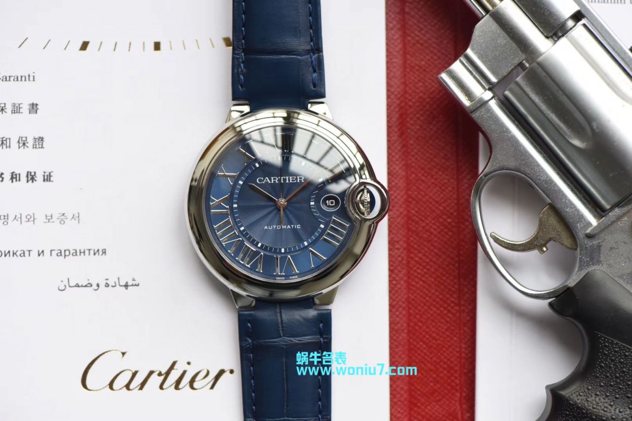 【HBBV6 Perfect  High quality  Replica Copy  Watches 】 Cartier  蓝气球系列WSBB0025 wrist watches 男装42毫米 / K175