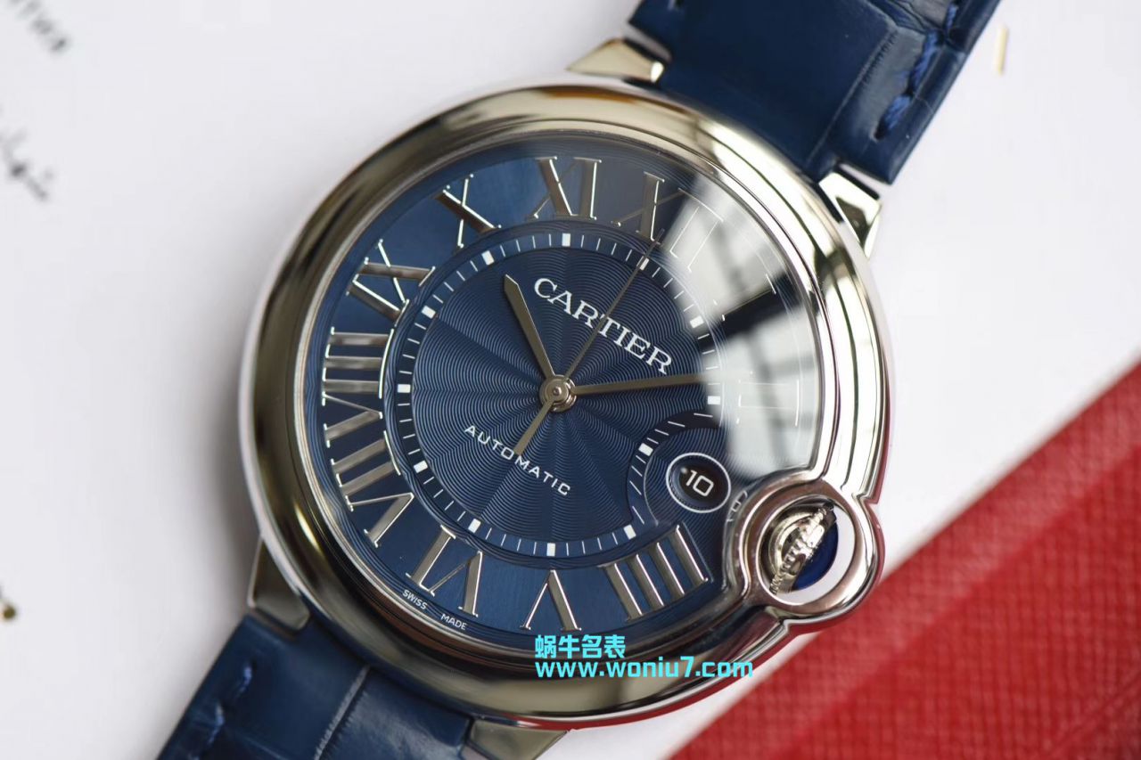 【HBBV6 Perfect  High quality  Replica Copy  Watches 】 Cartier  蓝气球系列WSBB0025 wrist watches 男装42毫米 / K175