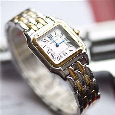 【KOR Perfect  High quality  Replica Watches 】 Cartier  猎豹PANTHÈRE DE  Cartier 系列W2PN0007女士 wrist watches 