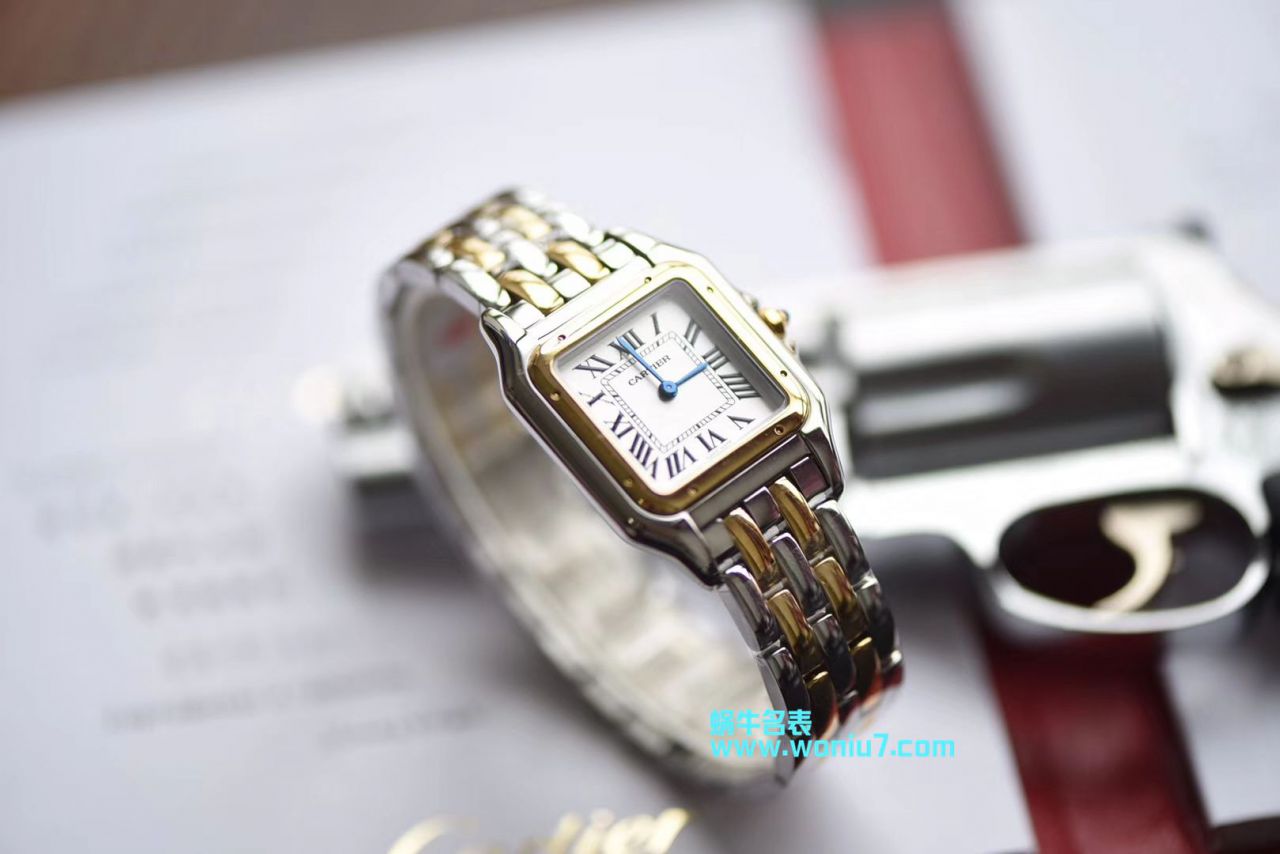 【KOR Perfect  High quality  Replica Watches 】 Cartier  猎豹PANTHÈRE DE  Cartier 系列W2PN0007女士 wrist watches  / K177