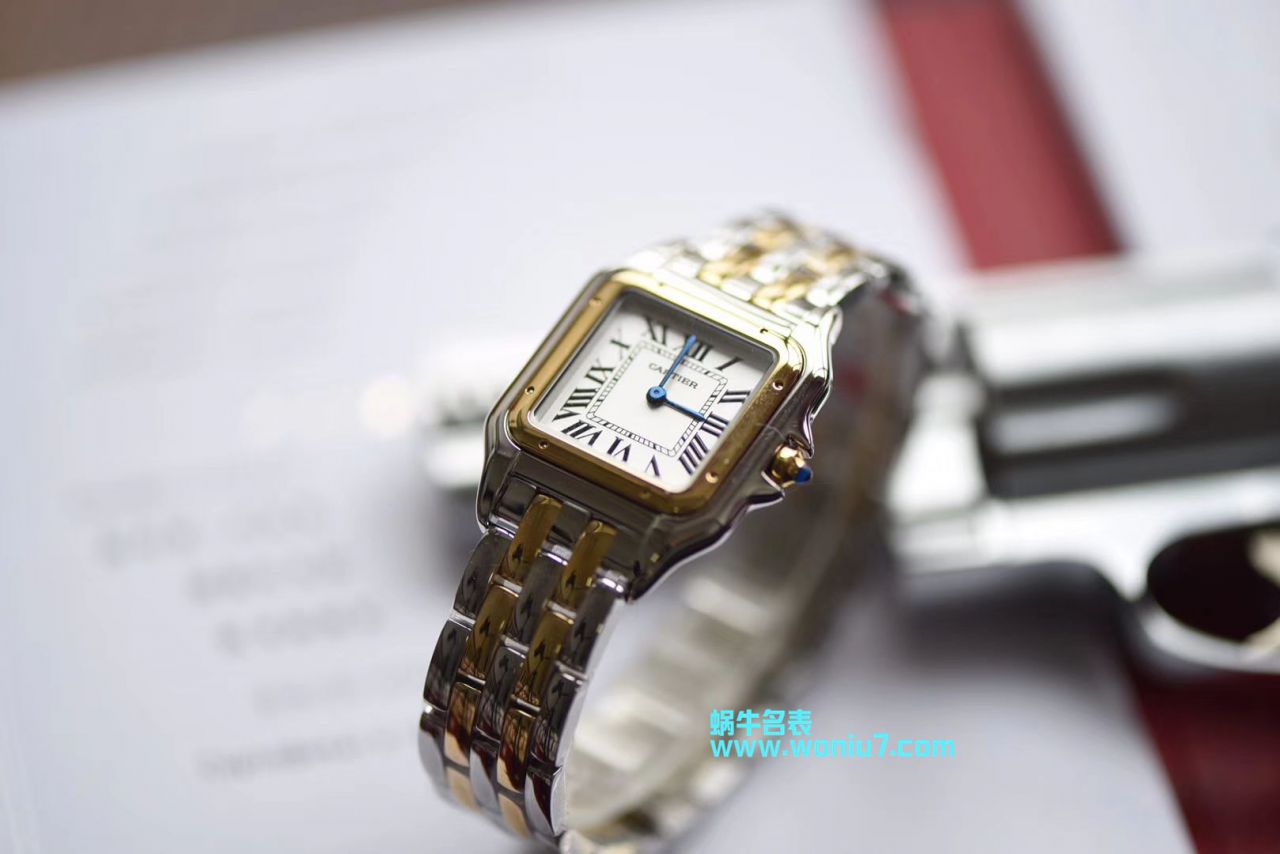 【KOR Perfect  High quality  Replica Watches 】 Cartier  猎豹PANTHÈRE DE  Cartier 系列W2PN0007女士 wrist watches  / K177