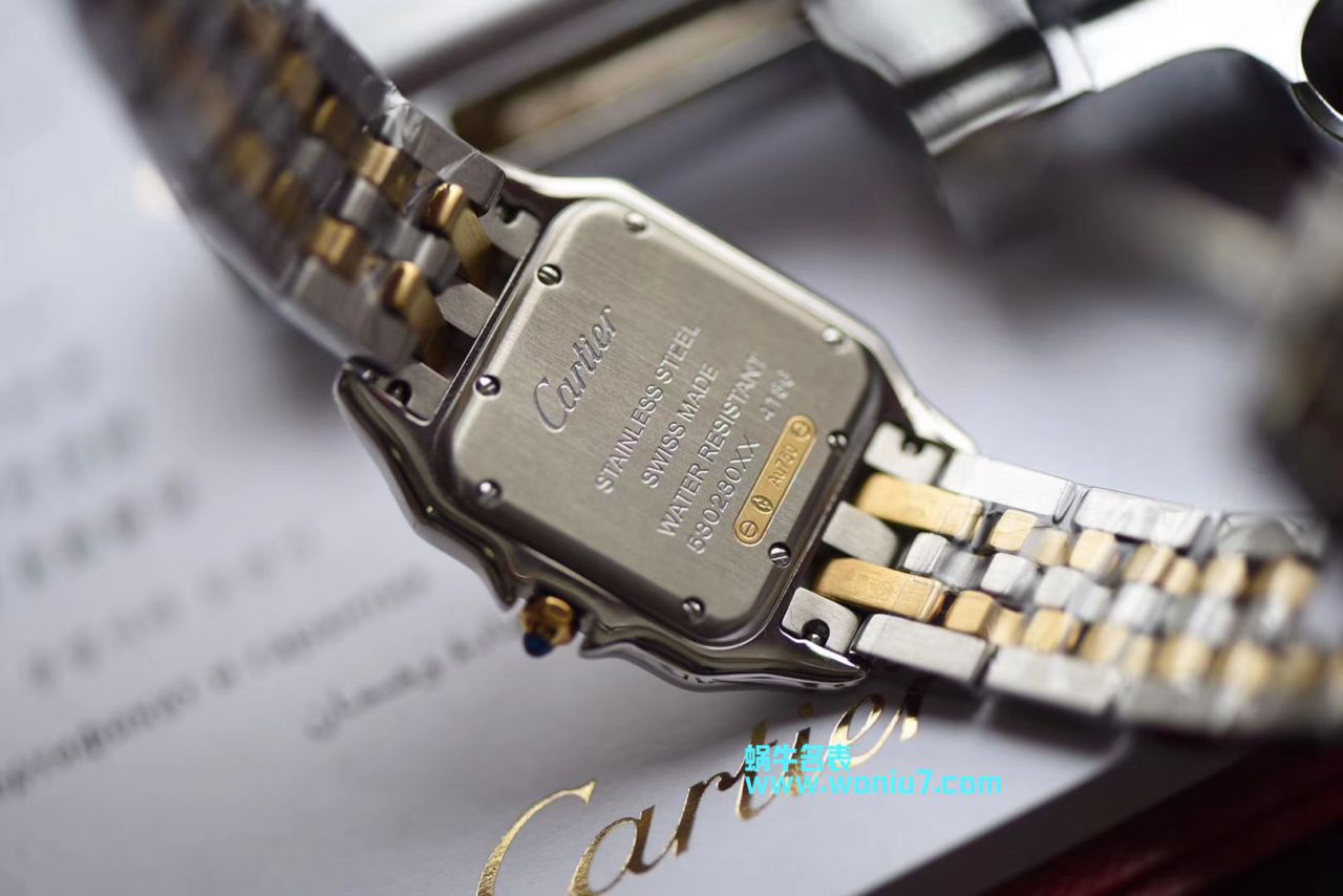 【KOR Perfect  High quality  Replica Watches 】 Cartier  猎豹PANTHÈRE DE  Cartier 系列W2PN0007女士 wrist watches  / K177