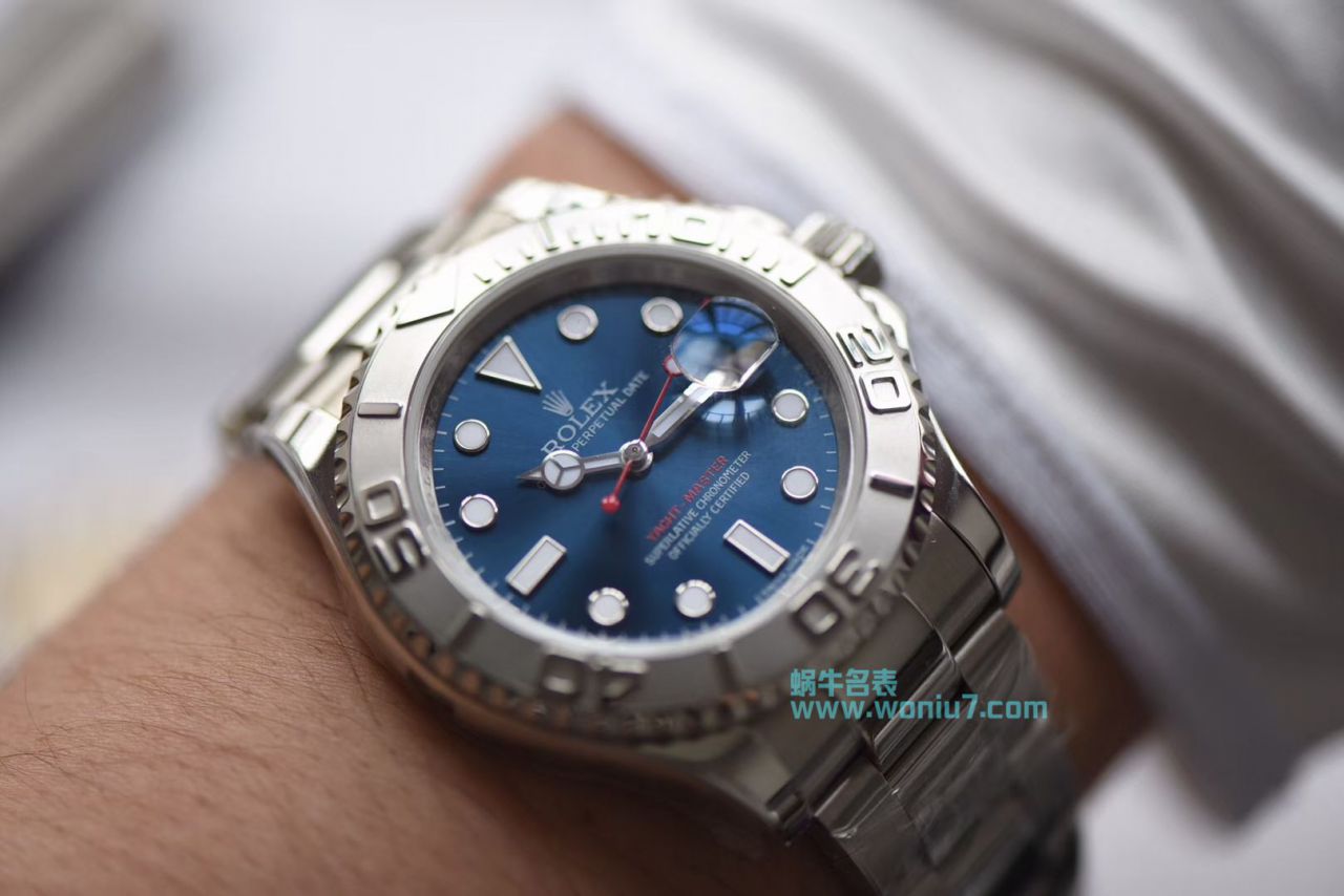 【AR Perfect  High quality  Replica Watches 】 Rolex  Yacht-Master 系列116622蓝盘 wrist watches  / R250