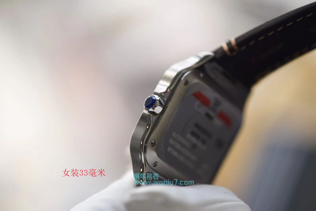 【V6 Factory  Perfect  High quality  top  Replica Watches 】 Cartier   Santos 系列WSSA0009男女情侣 wrist watches  / K165