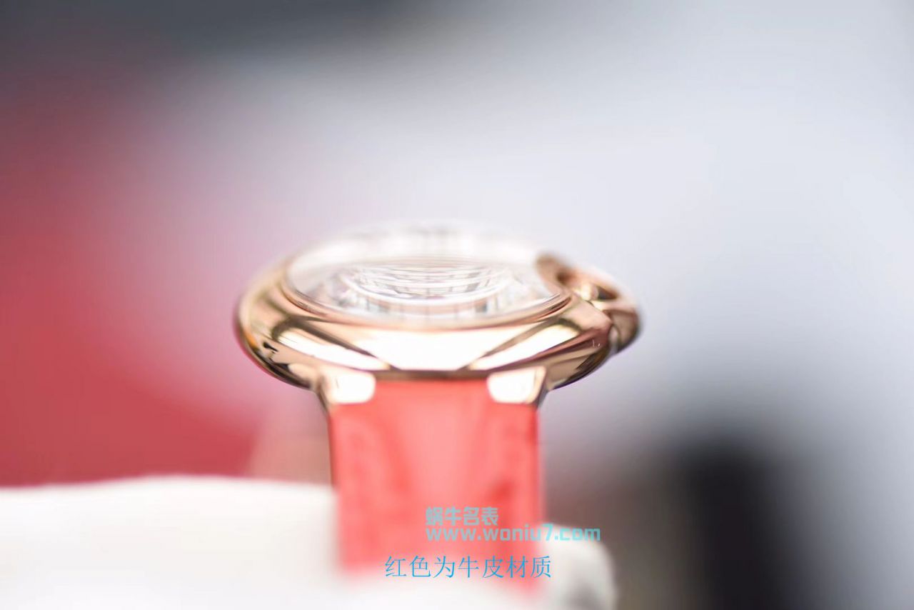 【HBBV6 Perfect  High quality  Replica Watches 】 Cartier  蓝气球系列小号蓝气球28毫米石英W6900256女士 wrist watches 《配鳄鱼皮》 / K139