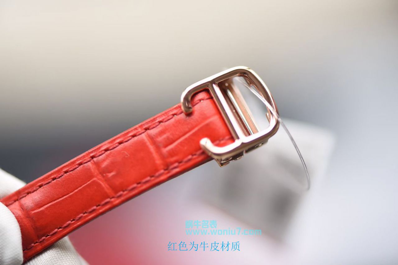 【HBBV6 Perfect  High quality  Replica Watches 】 Cartier  蓝气球系列小号蓝气球28毫米石英W6900256女士 wrist watches 《配鳄鱼皮》 / K139