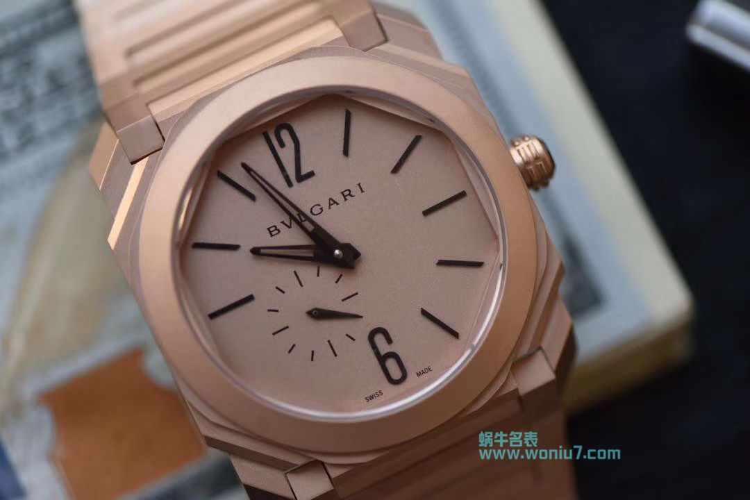 【台湾 Factory  Perfect  High quality  Replica Watches 】 BVLGARI OCTO系列102912 wrist watches  / BZ021