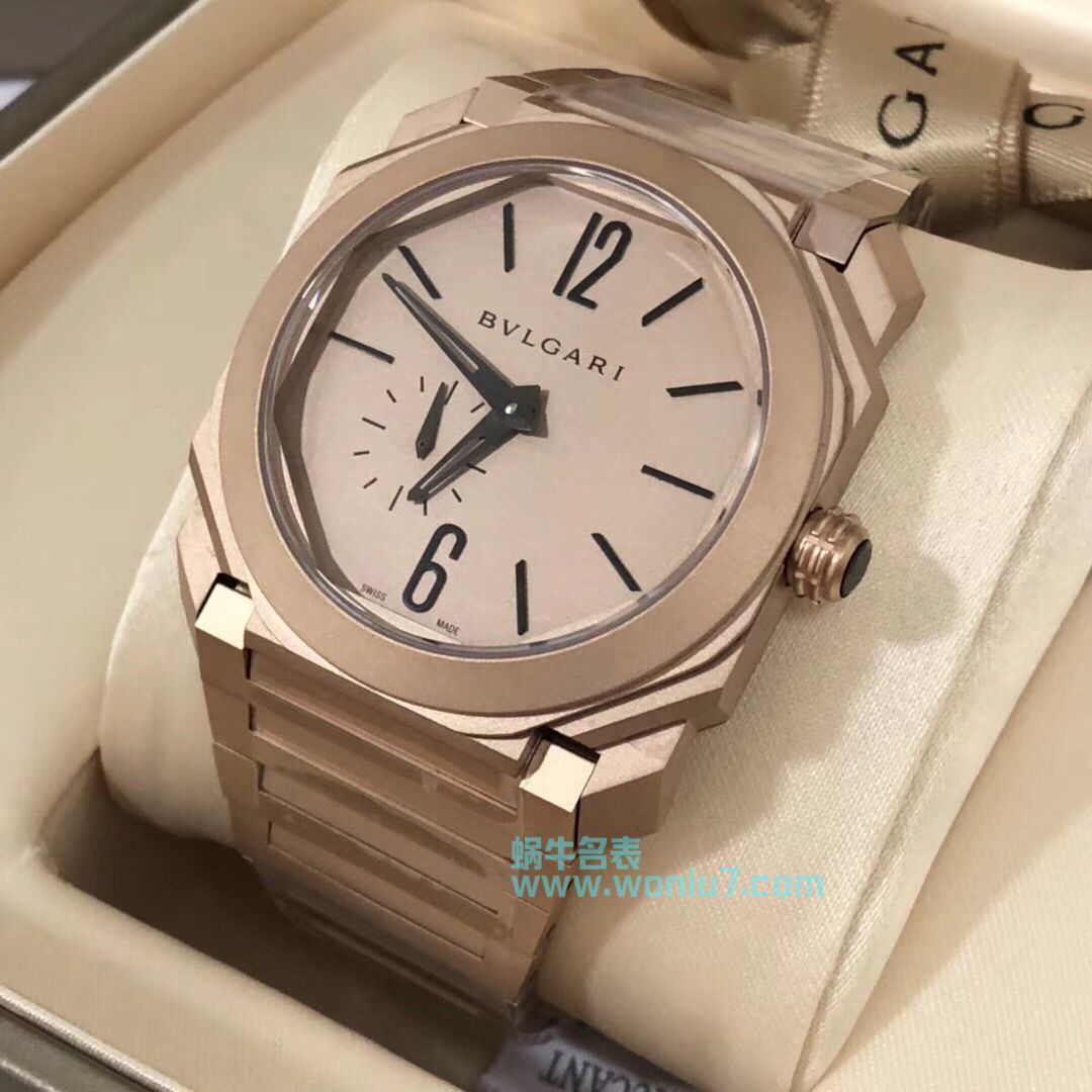 【台湾 Factory  Perfect  High quality  Replica Watches 】 BVLGARI OCTO系列102912 wrist watches  / BZ021