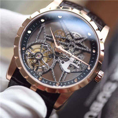 【BBR Perfect  High quality  Replica Watches 】罗杰杜彼EXCALIBUR（王者系列）系列RDDBEX0392 Tourbillon  wrist watches 