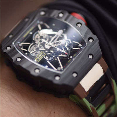 【KV Perfect  High quality  Replica Watches 】RICHARD MILLE Richard Miller男士系列RM035-01迷彩 wrist watches 