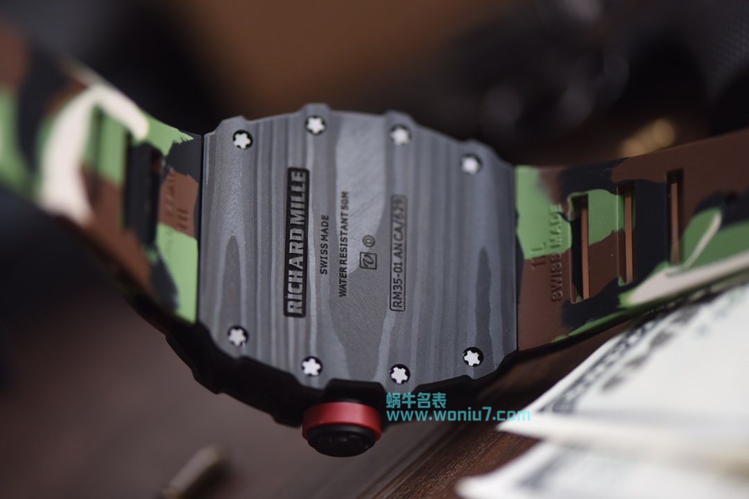 【KV Perfect  High quality  Replica Watches 】RICHARD MILLE Richard Miller男士系列RM035-01迷彩 wrist watches  / RM035-01DF