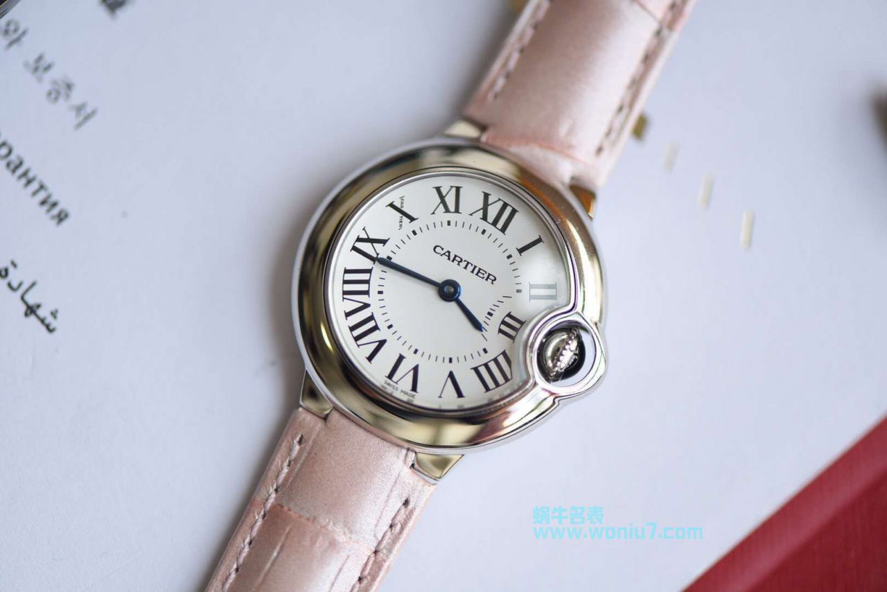 【HBBV6 Factory  Perfect  High quality  Replica Watches 】 Cartier  蓝气球系列小号蓝气球28毫米石英W69018Z4女士 wrist watches  / K119