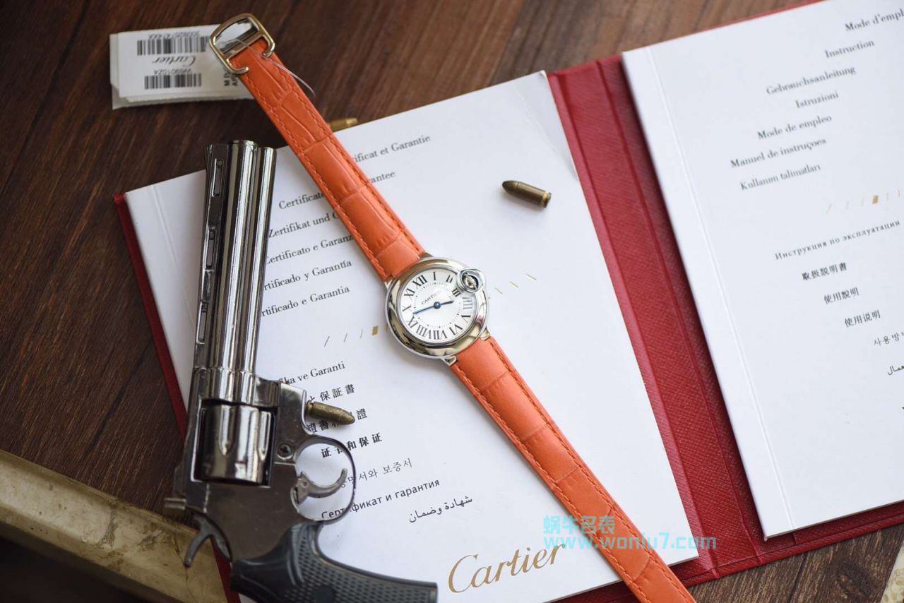 【HBBV6 Factory  Perfect  High quality  Replica Watches 】 Cartier  蓝气球系列小号蓝气球28毫米石英W69018Z4女士 wrist watches  / K119