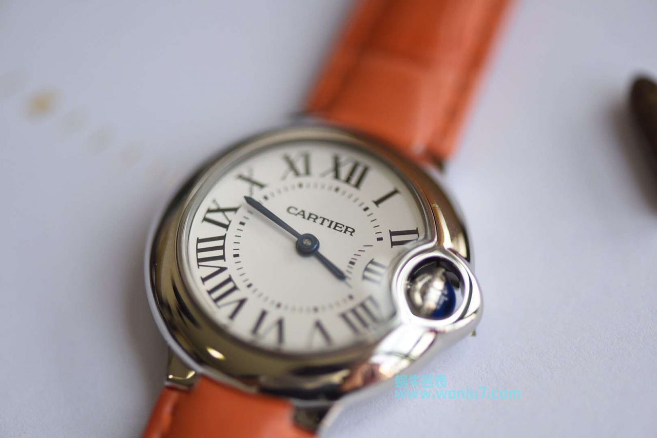 【HBBV6 Factory  Perfect  High quality  Replica Watches 】 Cartier  蓝气球系列小号蓝气球28毫米石英W69018Z4女士 wrist watches  / K119
