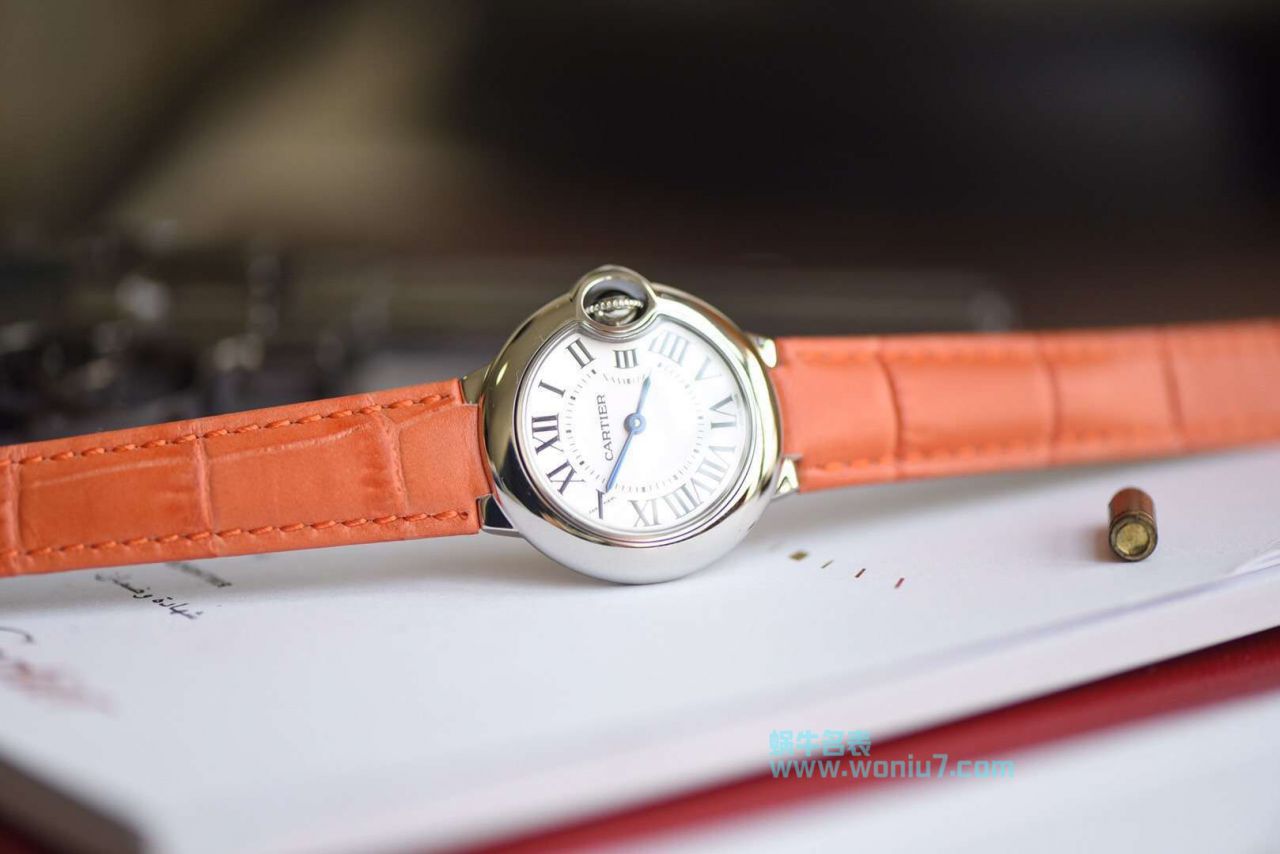 【HBBV6 Factory  Perfect  High quality  Replica Watches 】 Cartier  蓝气球系列小号蓝气球28毫米石英W69018Z4女士 wrist watches  / K119