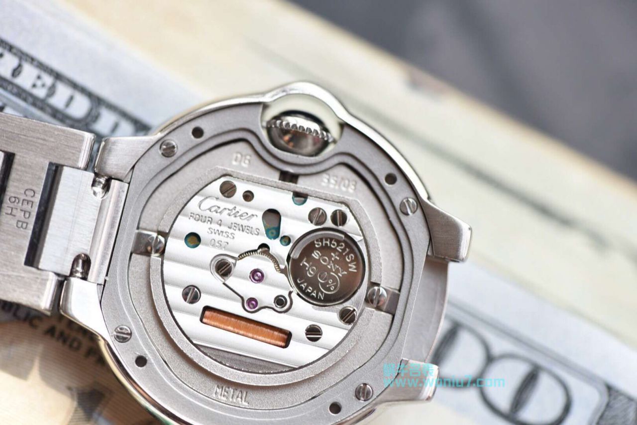 【HBBV6 Factory  Perfect  High quality  Replica Watches 】 Cartier  蓝气球系列小号蓝气球28毫米石英W69018Z4女士 wrist watches  / K119