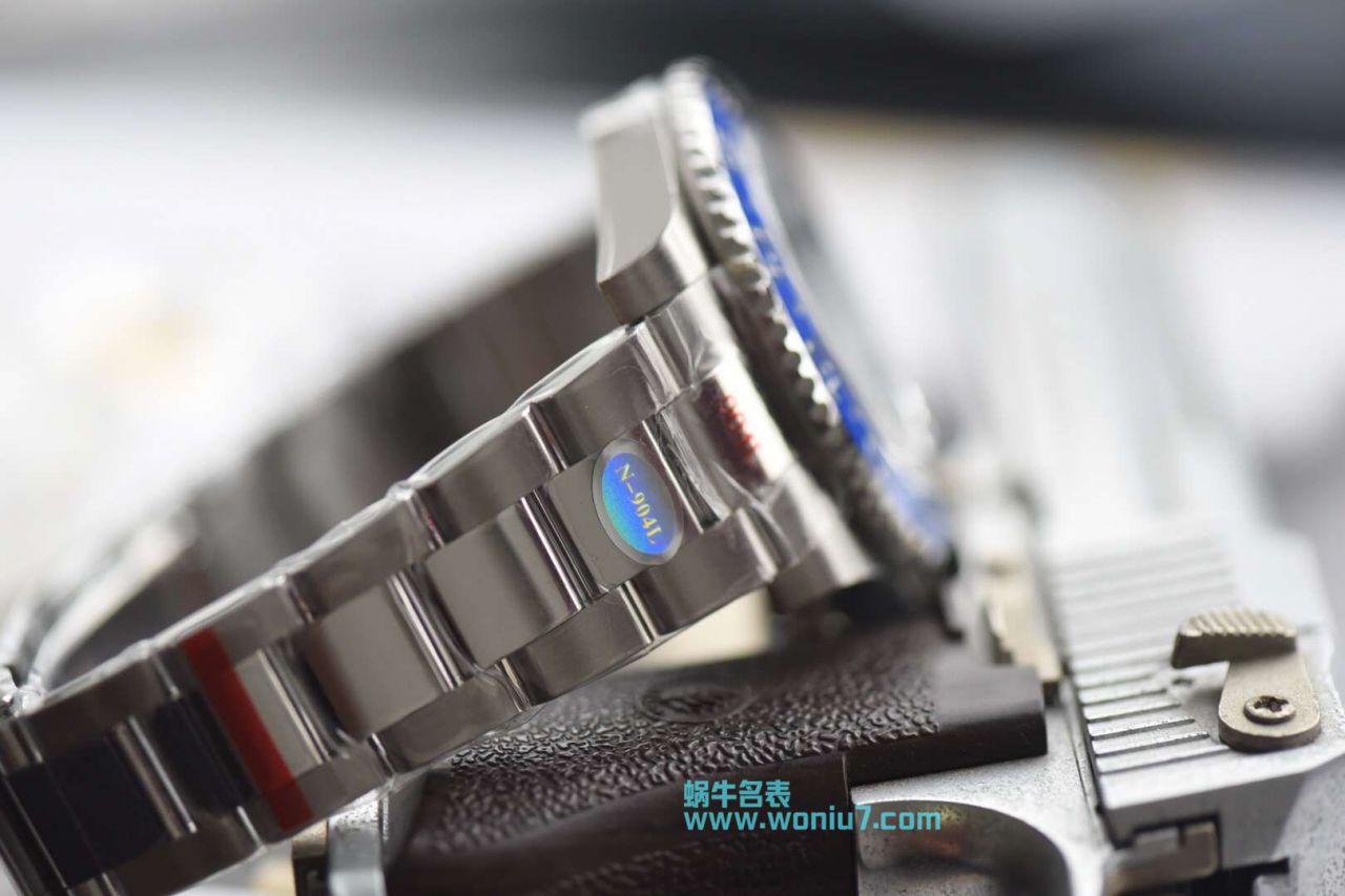 【N Factory  Perfect  High quality  Replica Watches 】N  Factory V9版本904L精钢蓝黑圈 Rolex  GMT MASTER 二代GMT116710BLNR-78200 wrist watches  / R256