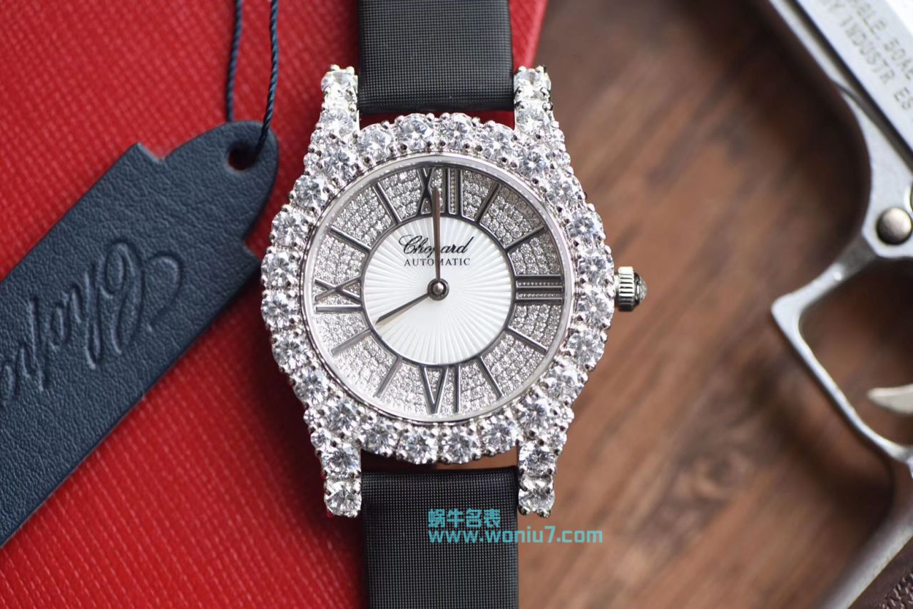 【台湾 Factory  Perfect  Copy  Watches 】 Chopard 钻石 Watches 系列139419-1001女士 wrist watches  / XB016