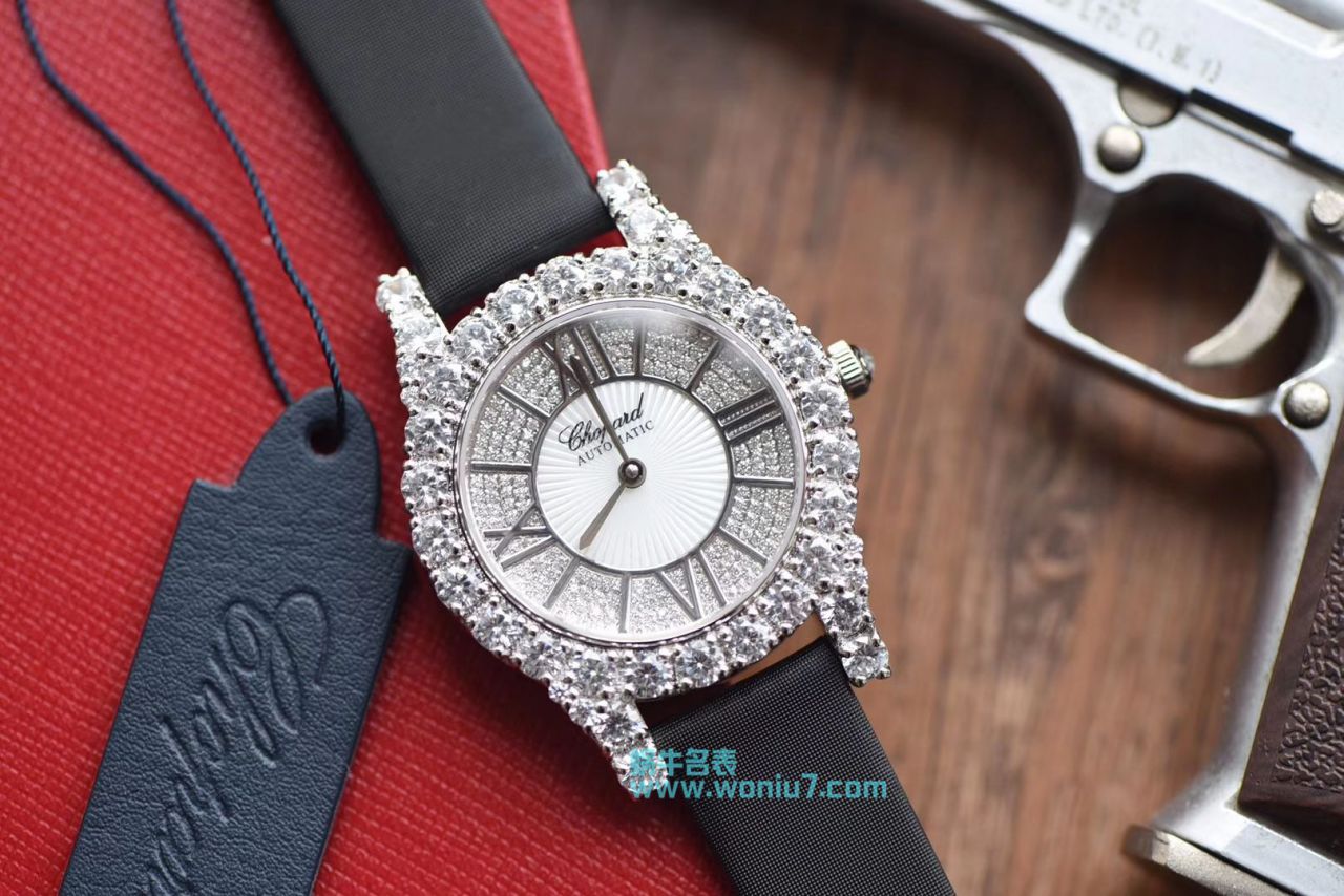 【台湾 Factory  Perfect  Copy  Watches 】 Chopard 钻石 Watches 系列139419-1001女士 wrist watches  / XB016