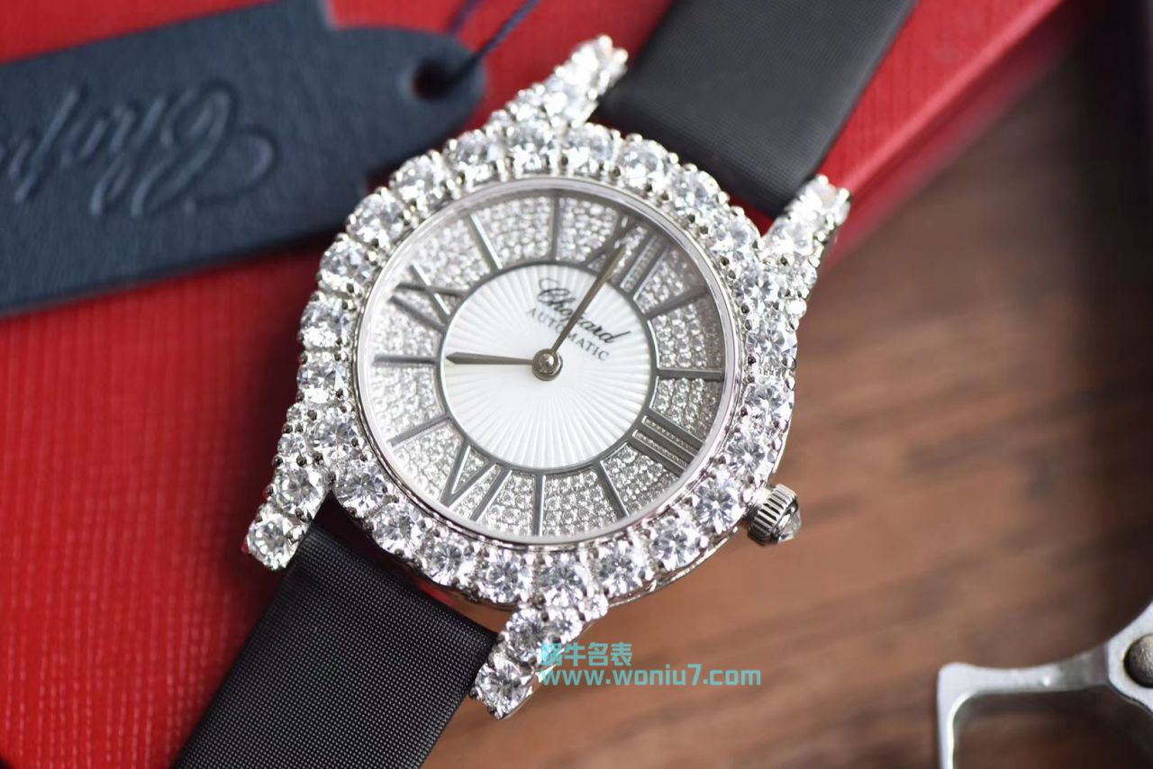 【台湾 Factory  Perfect  Copy  Watches 】 Chopard 钻石 Watches 系列139419-1001女士 wrist watches  / XB016
