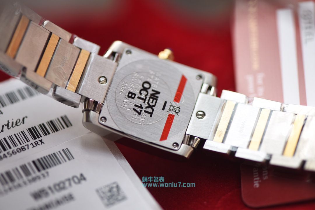【8848F Perfect  High quality  Replica Watches 】 Cartier  坦克系列W51008Q3、WE1002S3、W51007Q4、WE110006、WE110004女士 wrist watches  / K185
