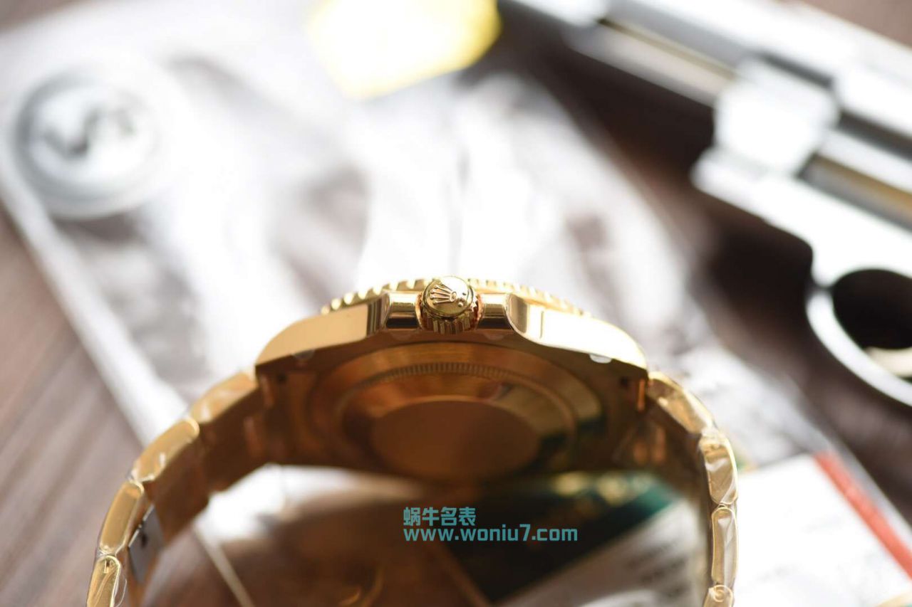 【独家 Video analysis VR Perfect  High quality  Replica Watches 】 Rolex  Submariner 型116612-LN-97203包间金 Submariner  / R197