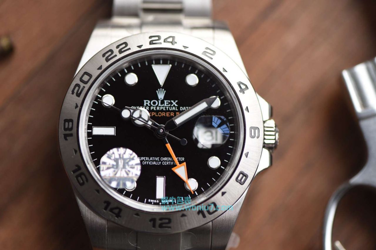 【JF Perfect  High quality  Knockoff  Watches 】 Rolex 探险家型探险家型II系列 216570-77210 黑盘 wrist watches  / R260