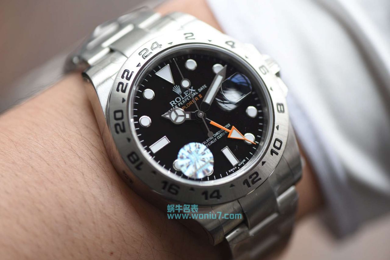 【JF Perfect  High quality  Knockoff  Watches 】 Rolex 探险家型探险家型II系列 216570-77210 黑盘 wrist watches  / R260